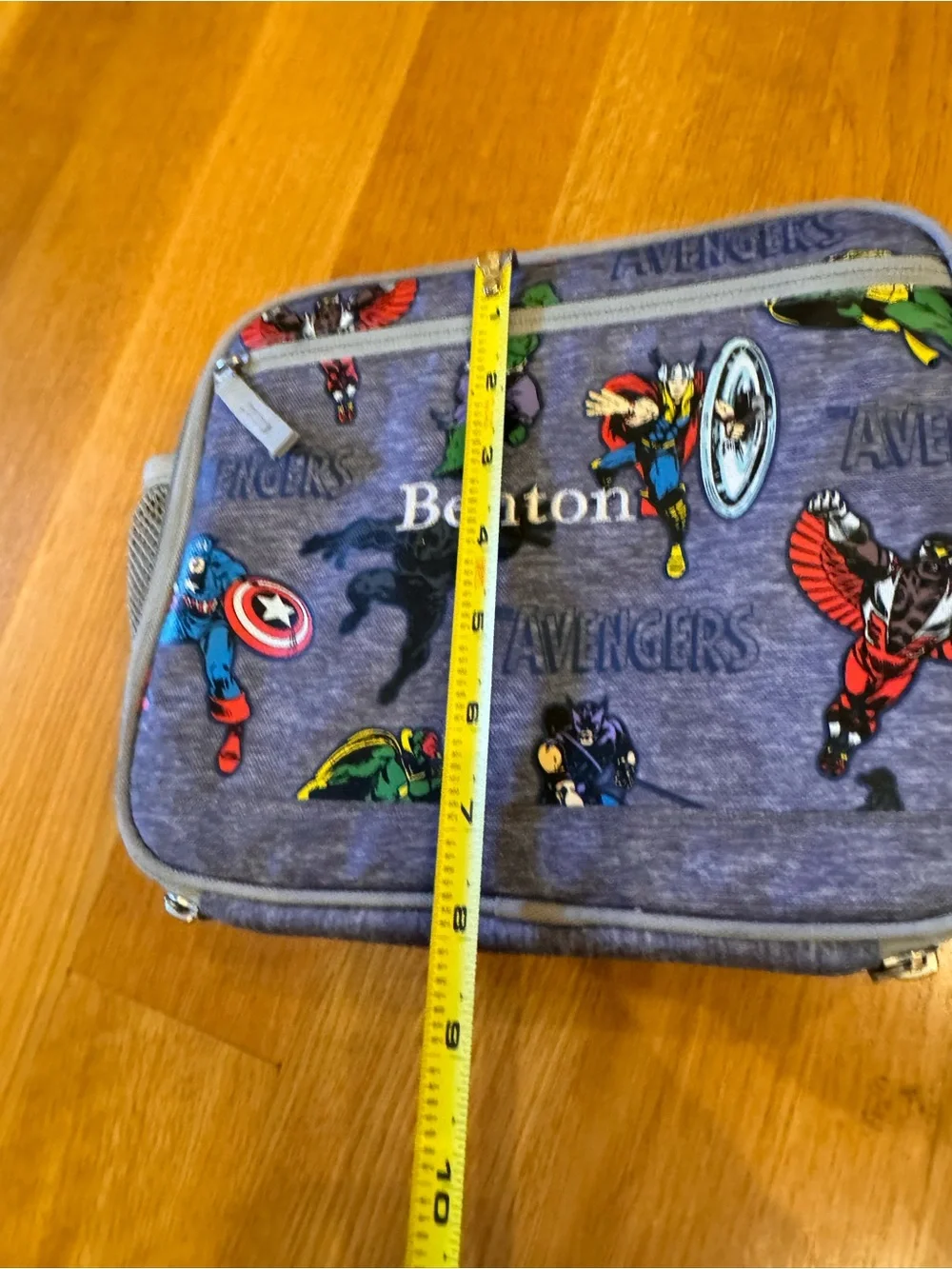 Pottery Barn Kids Mackenzie Marvel Avengers backpack and Lunchbox Superheroes